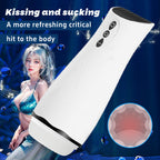 Night Sakura Drunken Knight Airplane Cup Electric Fully Automatic 10 Frequency Vibration Sucking Male Masturbator