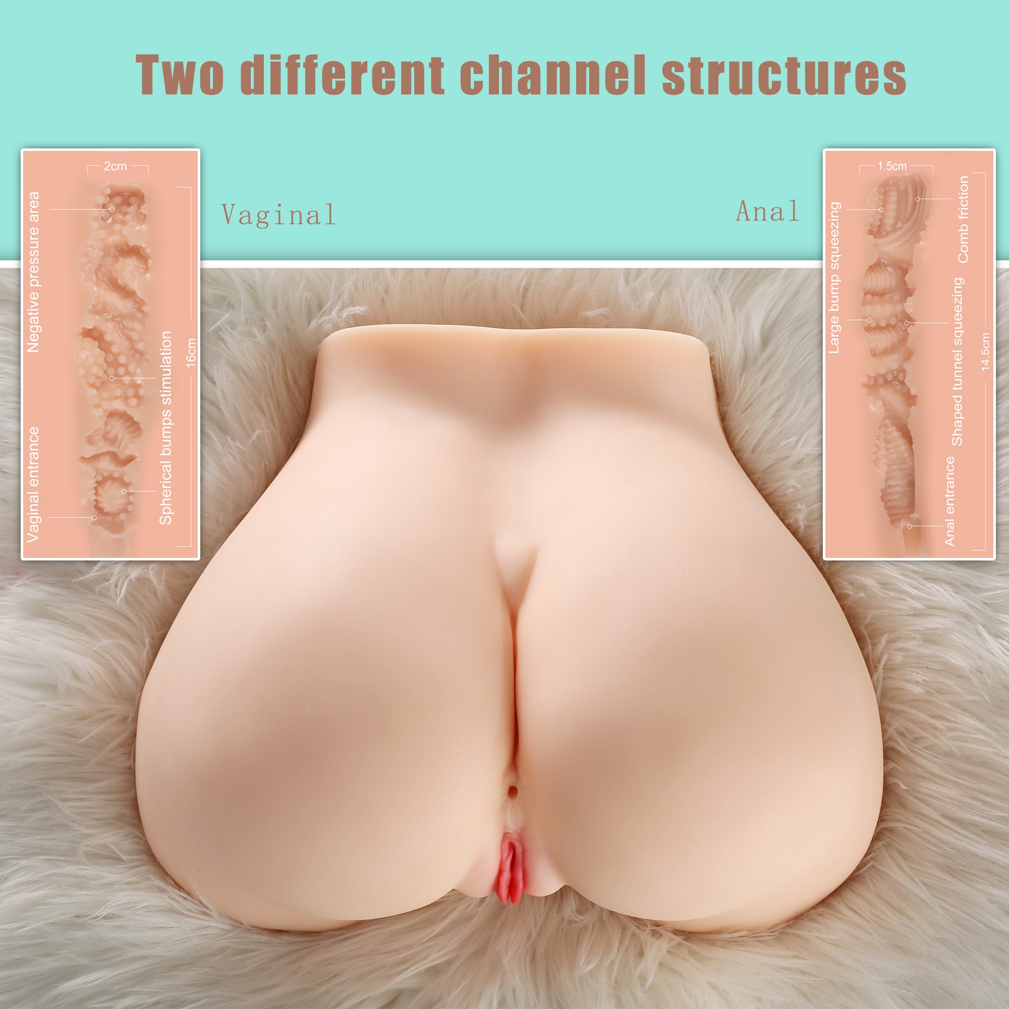 Airplane Cup Male Masturbator Half body Solid Doll Name Device Yin Hip Inverted Adult Sex Products