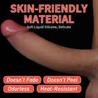 Strap-On Realistic Dildo – Solid Wearable Lesbian Couples Pleasure Toy