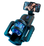 Toyshcool Extendable Rotating Rotor Male Automatic Rechargeable Vibrator