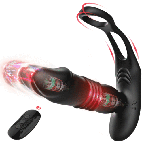 SAUL Glans Thrusting Vibrating Prostate Massager For Improved Arousal & Prostate Health