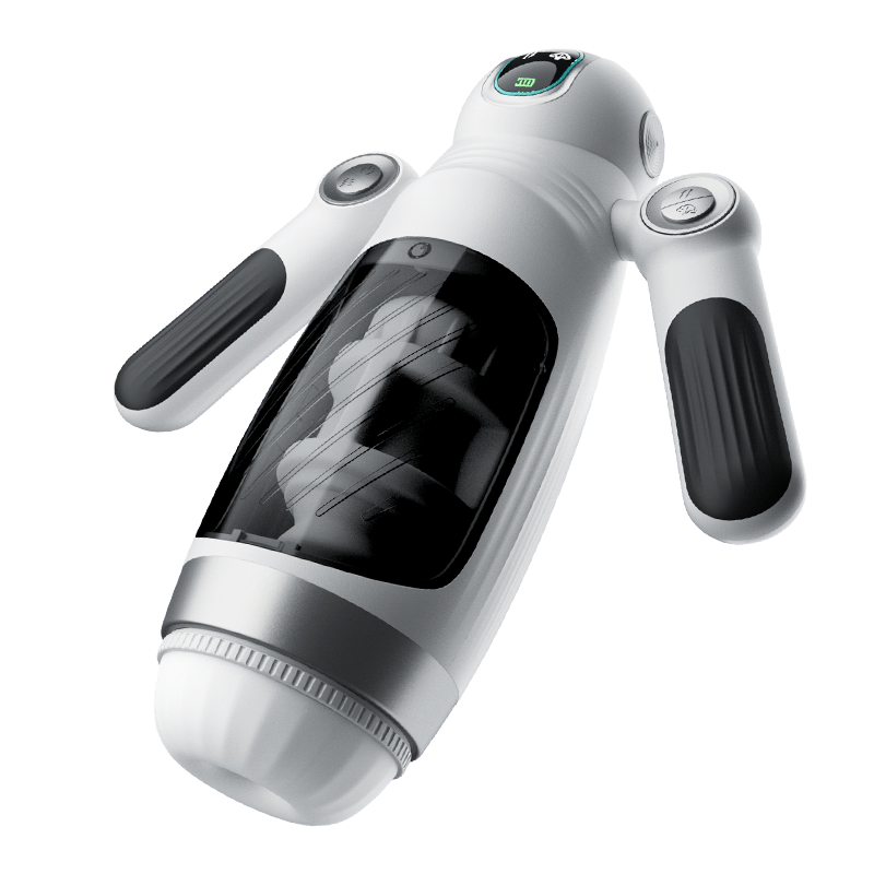 Hamster 7 Telescopic Squeezing 12 Vibration Masturbator Experience More Authen Men Sex Toys tic Piston