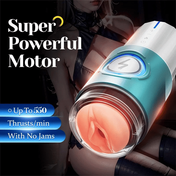 Leten - ThermoPod Pro - Infrared Heated Thrusting Male Masturbator 550 Thrusts/min Automatic Realistic Warming Stroker