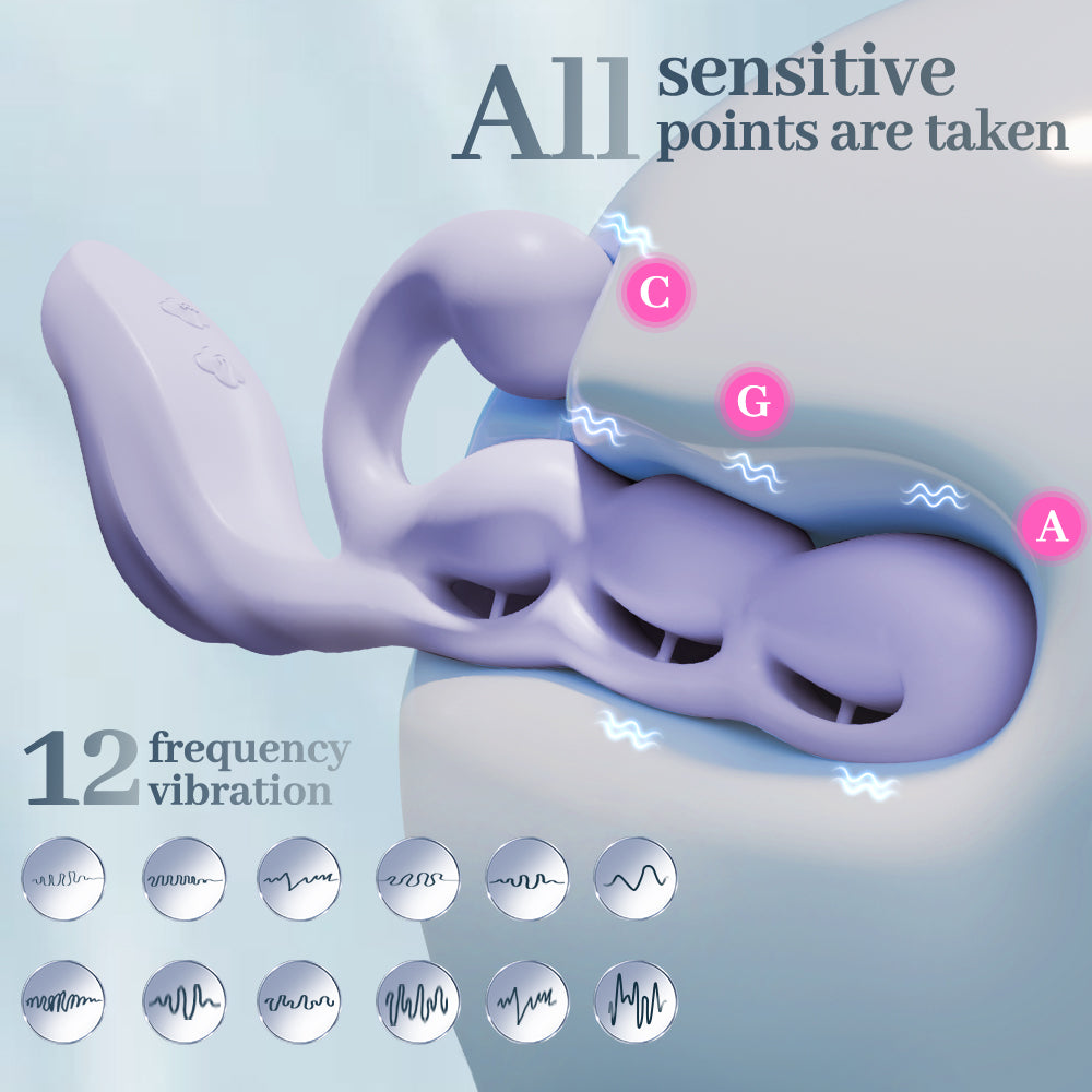 Night Cherry Purple Grape – Vibrating Bullet & Anal Plug for Male and Female Pleasure