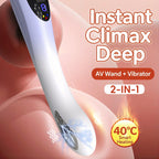 Willing to use female infrared care device, heating and vibrating rod, cross-border adult product, red light care, masturbation and massage stick