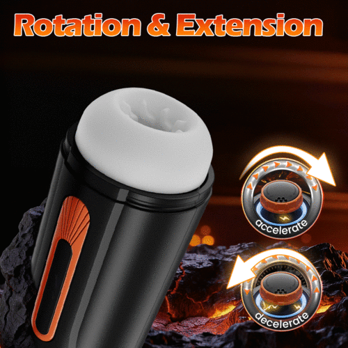 Alien - 6-in-1 Thrusting & Vibrating Blow Job Masturbator Cup with 4 Suction Modes