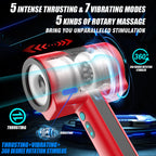 【Savage Spin-Thrust】Raiden - Telescopic Rotation Male Stroker