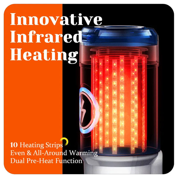 Leten - ThermoPod Pro - Infrared Heated Thrusting Male Masturbator 550 Thrusts/min Automatic Realistic Warming Stroker