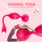 Night Sakura Smart Kegel Balls Pelvic Floor Trainer – Silicone Electric Pulse Vaginal Exercise Device for Women
