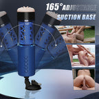 【Free Lube！】Bluesea 6 Bi-Directional Thrusting Rotation Masturbator With Suction Base