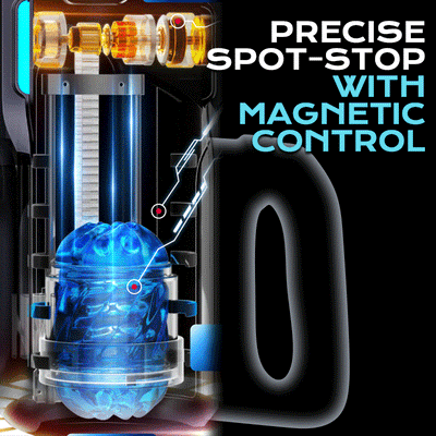 Leten - Interactive Transparent Stroker 10 Thrusting, 4,72 in Deep Stroke & Realistic Moaning Voice Stroker