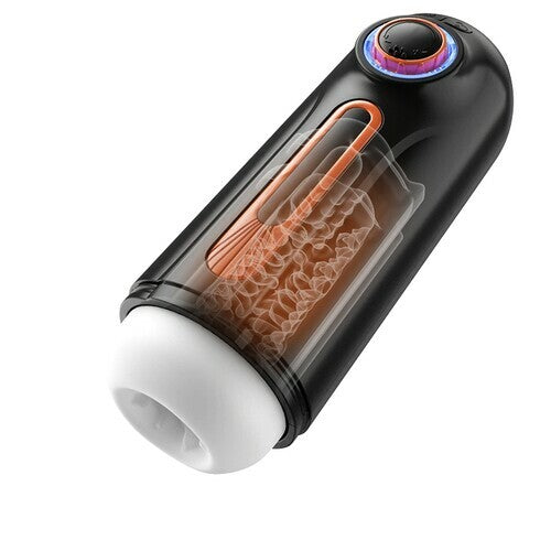 Alien - 6-in-1 Thrusting & Vibrating Blow Job Masturbator Cup with 4 Suction Modes