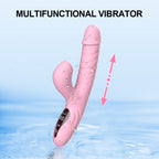 Night Sakura Water Moe – G-spot High-Frequency Telescopic Vibrator with Suction & Tongue Stimulation
