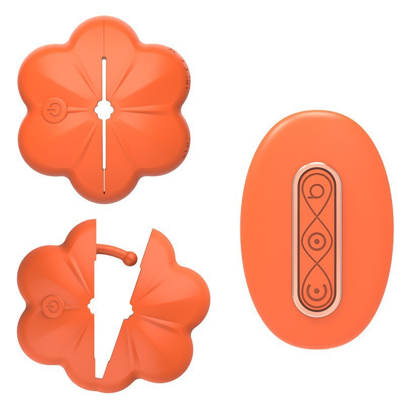 Hot Selling Misty Vibration Clamp Remote Control Multi Speed Breast Massager Adult Toy